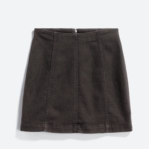 FREE PEOPLE Modern Denim Mini Skirt size 8